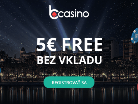 BCasino Bonus 500 € a 50 Free Spinov