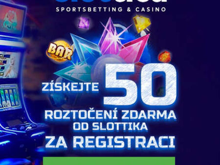 SLOTTICA Casino 50 Free spinov zdarma