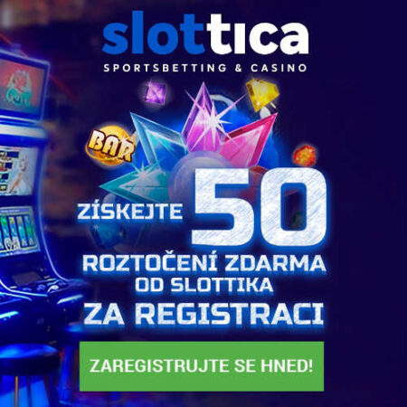 SLOTTICA Casino 50 Free spinov zdarma