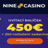 Nine Casino bonusy zdarma Slovensko 2023
